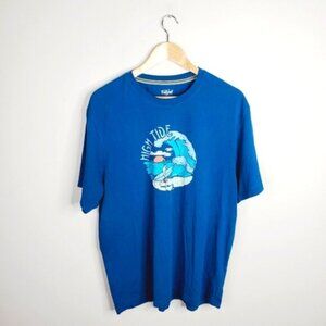Far West High Tide Men's Beach Surf Graphic Tee L